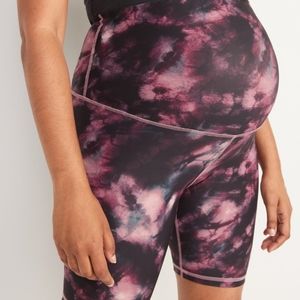 Old Navy Maternity Full Panel Bike Shorts Size Small